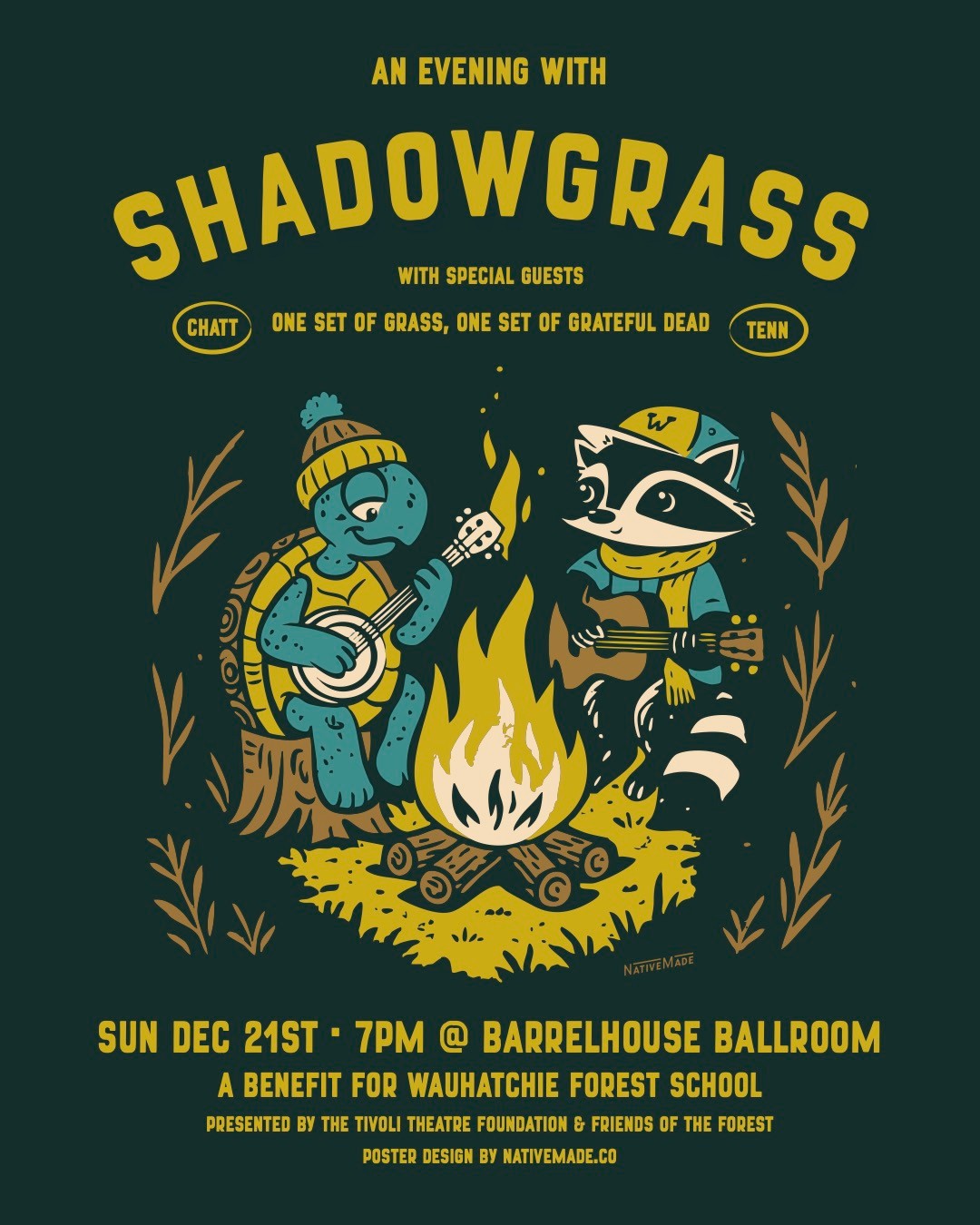 Shadowgrass Tour Poster 2025
